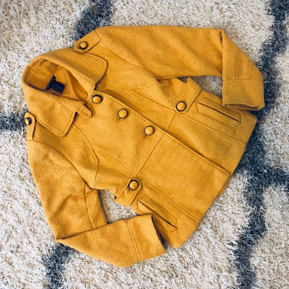 Wet Seal Yellow Coat